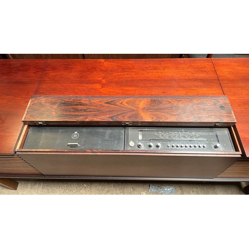 774 - Bang & Olufsen Beomaster 1200 in 1960's Rosewood Cabinet. Danish Control furnisher maker. Later adde... 