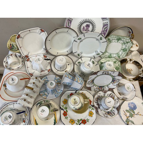 122 - A quantity of ceramics to include Shelley, Royal Albert, Adderley etc.