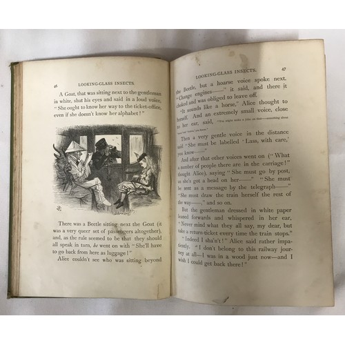 645 - 'Through the Looking Glass. and what Alice Found There', peoples Edition 1897 by Lewis Carroll and i... 