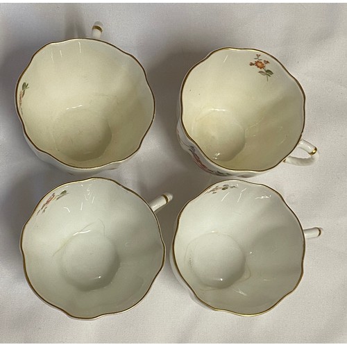 136 - Royal Crown Derby No. 839892 part tea service to include 6 cups, 7 saucers, 6 plates, sugar, jug tog... 