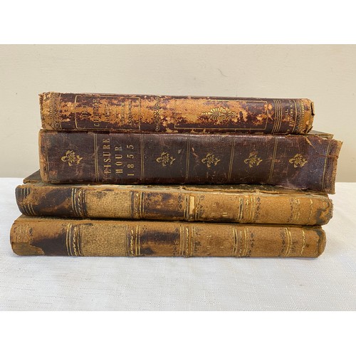 650 - Books to include Our Own Country, Cassell & Company, Limited x 2, Leisure Hour 1855, A Family Journa... 