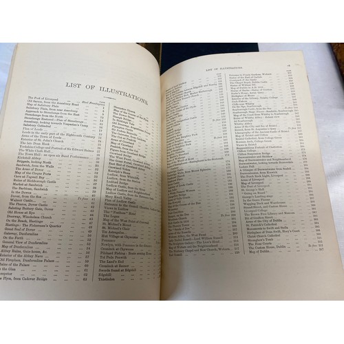 650 - Books to include Our Own Country, Cassell & Company, Limited x 2, Leisure Hour 1855, A Family Journa... 