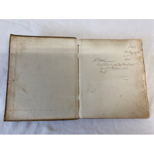 651 - A manuscript accounts of Hull based shipping agents George Rooth & Co. 1818-1820.