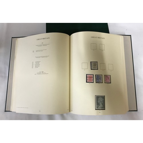 440 - Stanley Gibbons Windsor Albums 1-4 in slip cases, Victorian stamps through to 1993, together with 5 ... 