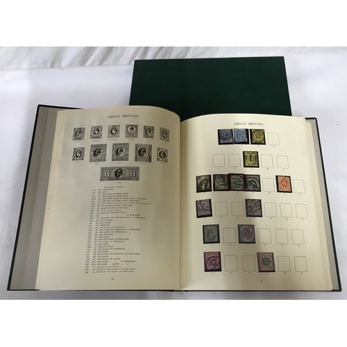 440 - Stanley Gibbons Windsor Albums 1-4 in slip cases, Victorian stamps through to 1993, together with 5 ... 