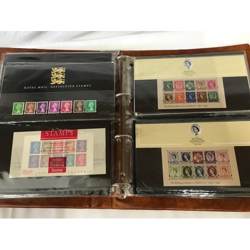 454 - Quantity of Royal Mail Machin definitive issue presentation packs, mint Frama labels and Wilding 1 &... 