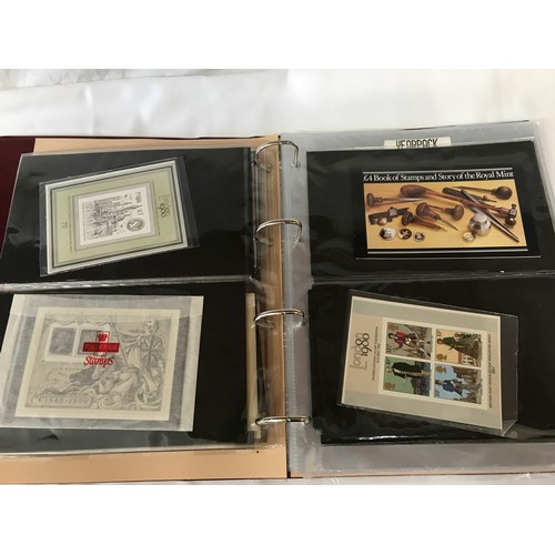 455 - An album collection to include Queen Victoria stamps and postal history (two pages), modern first da... 