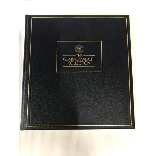 456 - A 1983 'The Commonwealth Collection' stamp album containing mint stamps.