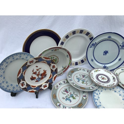 205 - Various Spode ceramics to include large plates, 'June', 'Fitzhugh', 'Running Deer', 'Gloucester', 'F... 