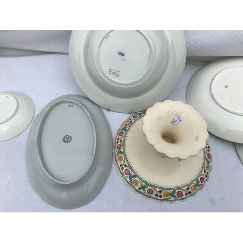 216 - A quantity of various 19thC Spode to include Stone Spode and oriental style pates etc.