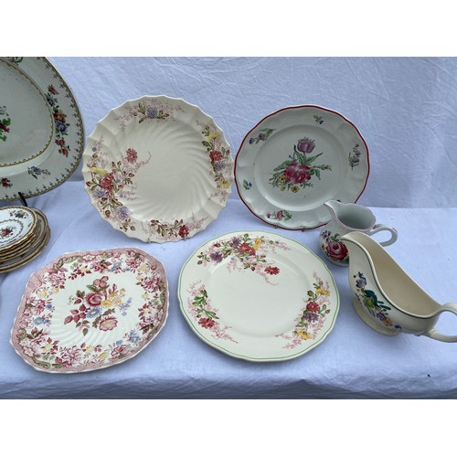 218 - A quantity of various 20thC Copeland Spode, various patterns to include; 'Marlboro', 'Fairy Dell', '... 