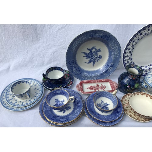 161 - A large quantity of Copeland Spode from late 19th century to early 20th century to include patterns ... 