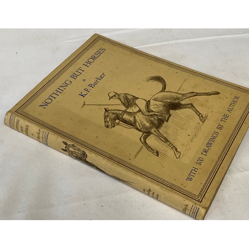 654 - Sporting interest: A collection of books on hunting/horses including 'Hunts With Jorrocks', Illustra... 