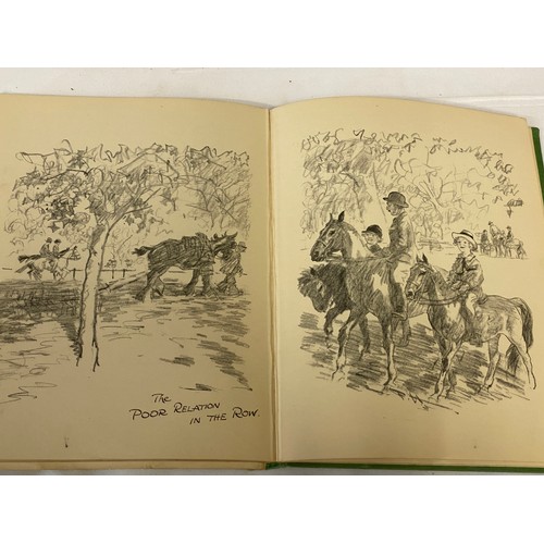 654 - Sporting interest: A collection of books on hunting/horses including 'Hunts With Jorrocks', Illustra... 