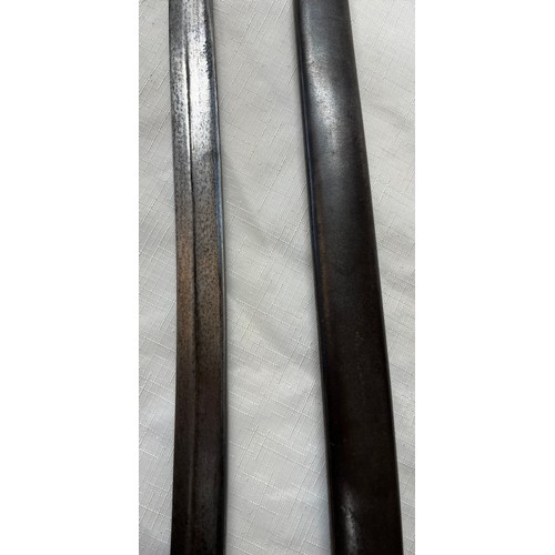 795A - A WW I French Chassepot Bayonet. 70cm l. stamped X11346 to handle.