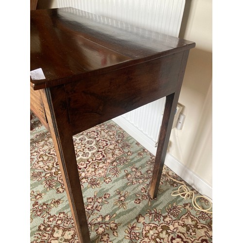 177 - An early 19thC hall table.  74 w x 44 x 72cm h.