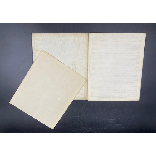 1058 - An 1889 completed Pupil-Teacher's report book (School Board for London) belonging to James Arthur Ba... 