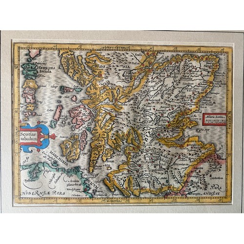 1272 - Three framed maps to include: J. Ellis 'A Modern Map of Yorkshire, Drawn from the lateft Survey's; C... 