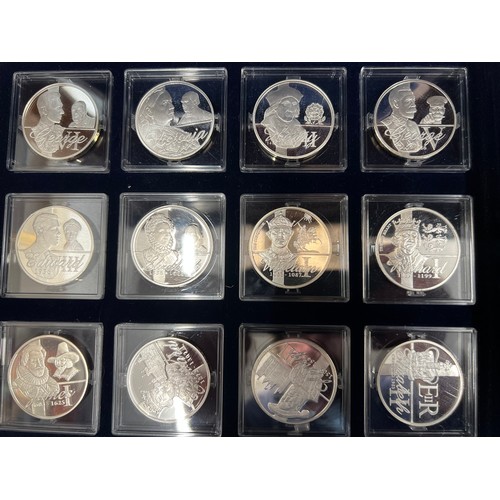 676 - The Westminster Collection - 'Kings and Queens of Great Britain Proof Coin Collection. Boxed in coll... 