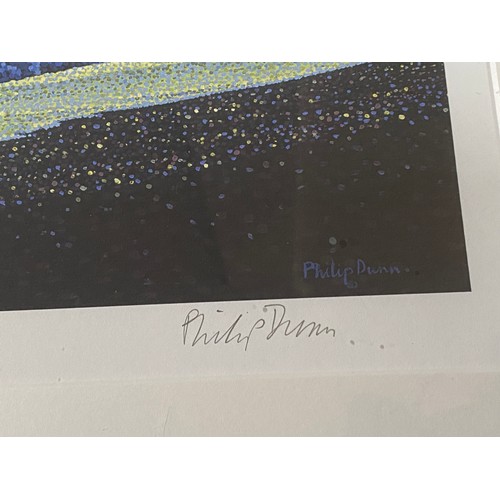 1110 - Philip Dunn print, 'Spindrift' West Pier, Brighton signed and named in pencil. Print 47 x 70cm.