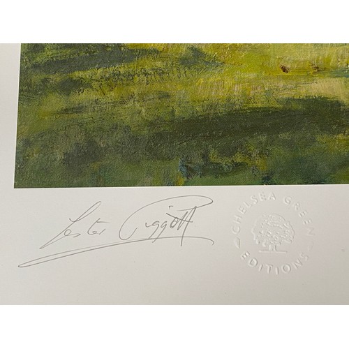 1115 - Royal Academy Lester Piggott up by Claire Eva Burton, Limited edition 86/950, signed in pencil L.R. ... 