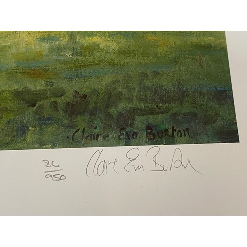 1115 - Royal Academy Lester Piggott up by Claire Eva Burton, Limited edition 86/950, signed in pencil L.R. ... 