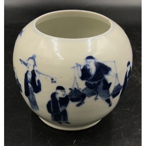 758 - A collection of various Chinese ceramics including selection of Cantonese with a Chinese blue and wh... 