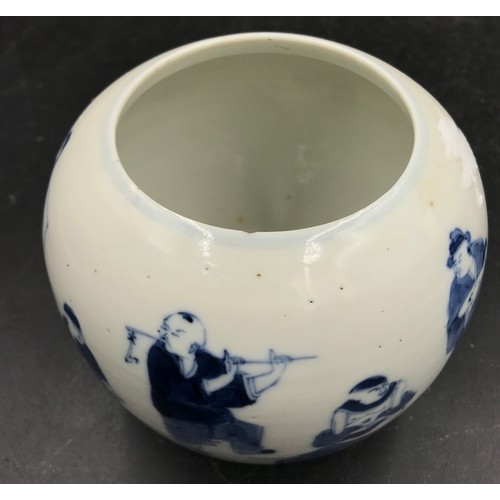 758 - A collection of various Chinese ceramics including selection of Cantonese with a Chinese blue and wh... 