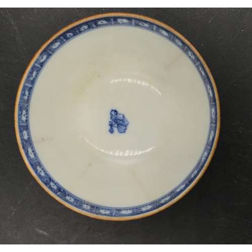 758 - A collection of various Chinese ceramics including selection of Cantonese with a Chinese blue and wh... 