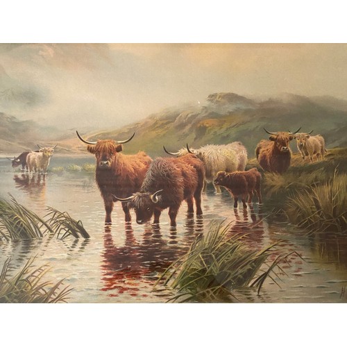1106 - Pair of prints from the original paintings by H.R. Hall 