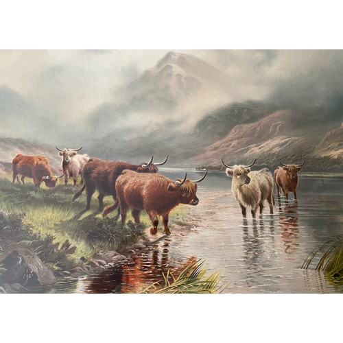 1106 - Pair of prints from the original paintings by H.R. Hall 