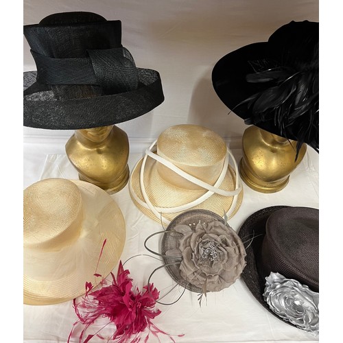 720 - Good quality ladies hats to include Philip Treacy, Frederick Fox, Kangol, Maddox, LK Bennett, Harrod... 