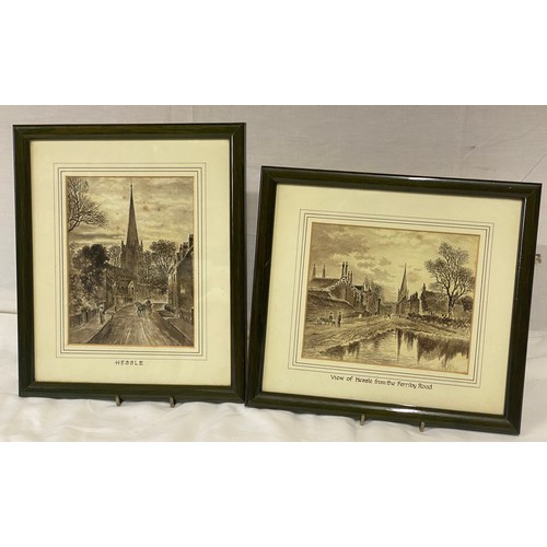 1292 - F. S. Smith Two early 19thC water colours of 