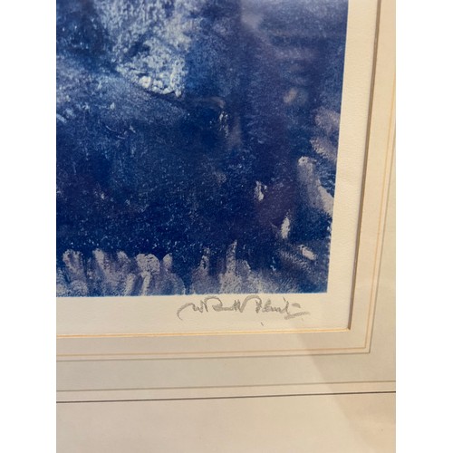 1100 - A signed limited edition Russell Flint print, Nude II. 65 x 91cm including frame. 211/850.