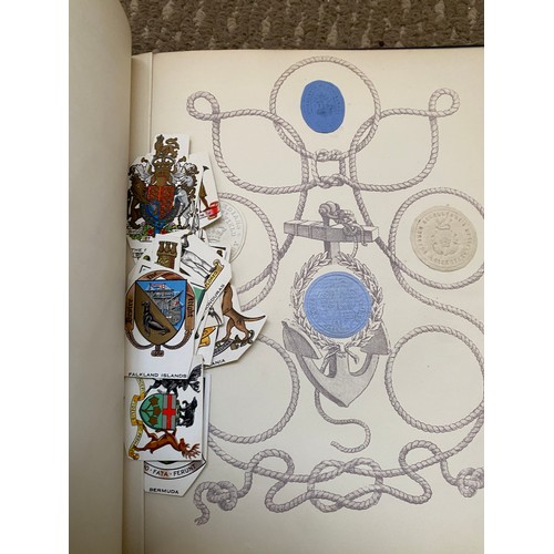 1067 - A Crest and Monogram album 1894 belonging to Frederick Jackson together with two photograph albums c... 