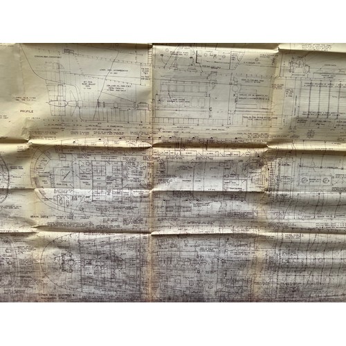 1098 - ‘Arctic Cavalier’ ship plans. 

Launched 18th January 1960.

First Diesel-engine trawler to be built... 