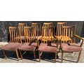 A set of 6 dining chairs, probably G-Plan, 2 carvers & 4 singles plus 2 singles. 8 in total. G-Plan ... 