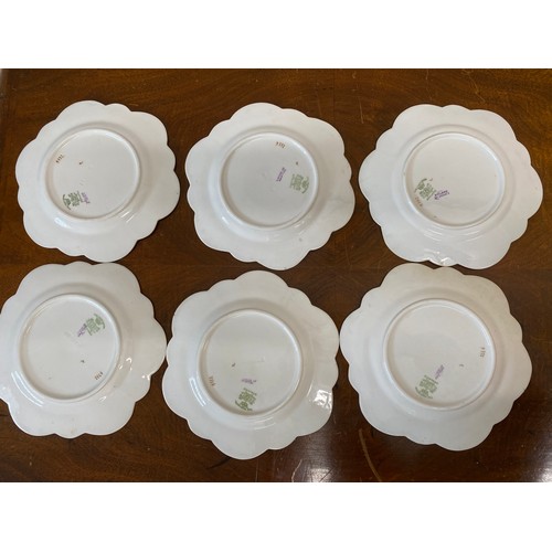 227 - The Foley China Wileman & Co part tea service to include cake plate 22cm d, 6 cups and saucers, 6 pl... 