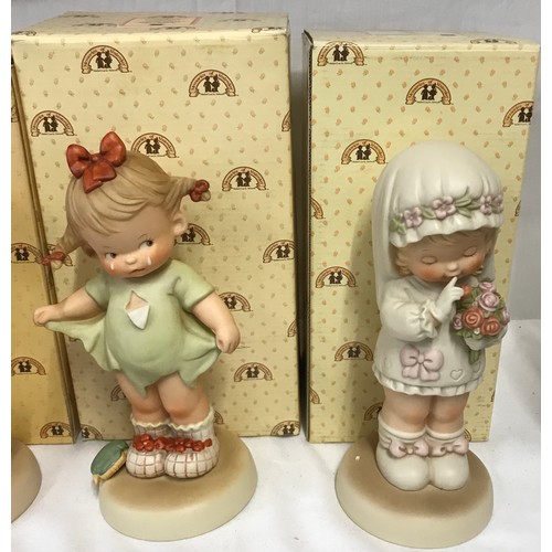 295 - Four Memories of Yesteryear Mabel Lucie Attwell Collection figures to include 'Time for Bed' 523275,... 