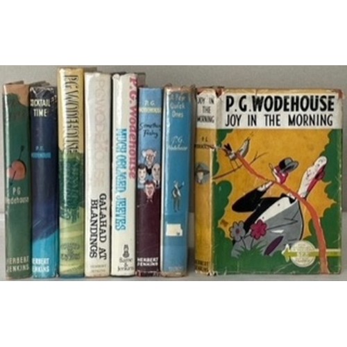 1026 - Books. First editions. Wodehouse, P.G. Joy in the Morning. Herbert Jenkins Ltd (1947). (8)