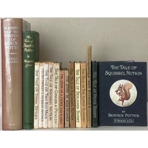 1032 - Books. Potter, Beatrix. The Tale of Squirrel Nutkin. F. Warne & Co. 1903. 3rd printing with ‘Author ... 