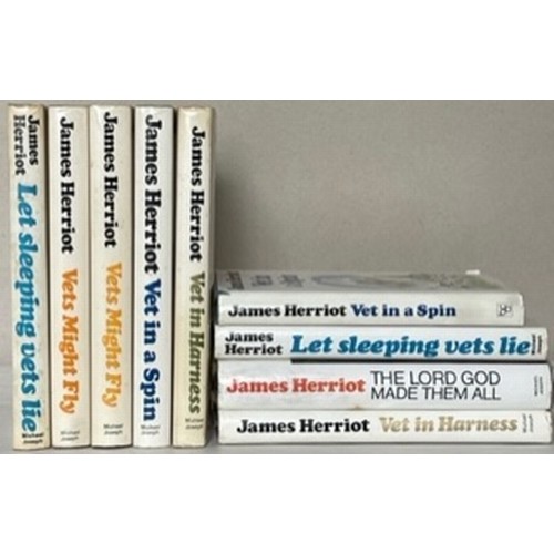 1037 - Books. Herriot, James. Let Sleeping Vets Lie. Michael Joseph. 1973 2nd imp before publication signed... 