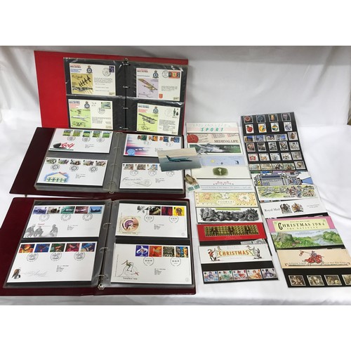 638 - GB First Day Covers 1990- 2000 in two Royal Mail FDC albums plus Royal Air Force souvenir covers mai... 