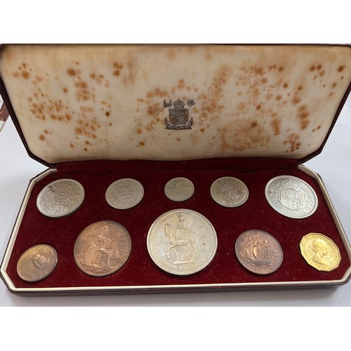 648 - A 1953 Coronation Specimen Proof Coin Set in Case.