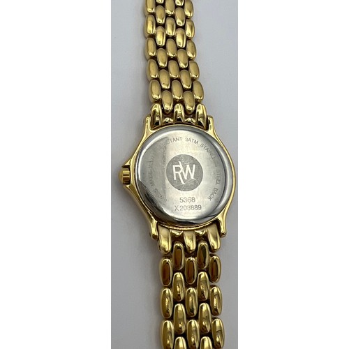 Ladies Raymond Weil wristwatch with diamond set face and date