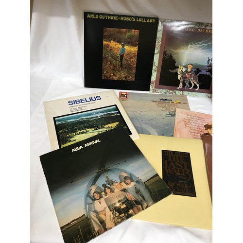 954 - Selection of approx 134 Vinyl records classical and contemporary, one selection in carry case includ... 