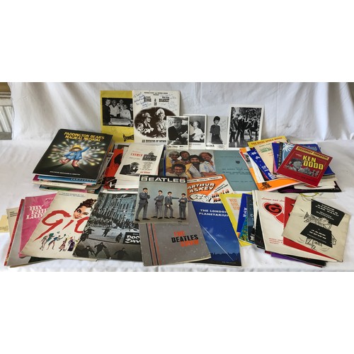 1226 - Ephemera to include two Beatles magazines, souvenir film brochures for Gigi, Dr Zhivago and My Fair ... 