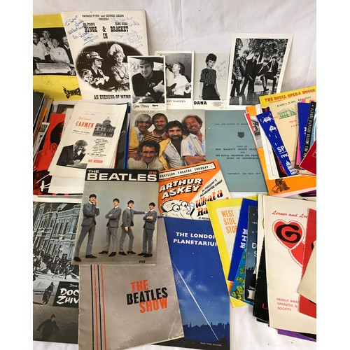 1226 - Ephemera to include two Beatles magazines, souvenir film brochures for Gigi, Dr Zhivago and My Fair ... 