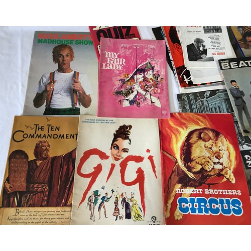 1226 - Ephemera to include two Beatles magazines, souvenir film brochures for Gigi, Dr Zhivago and My Fair ... 