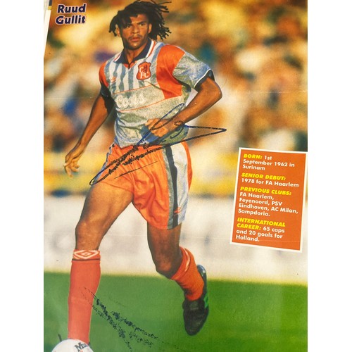 1228 - A large collection of football autographs to include Alex Ferguson, Bryan Robson, Ryan Giggs, Roy Ke... 